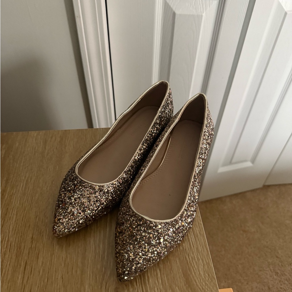 Sparkling Glitter Flats